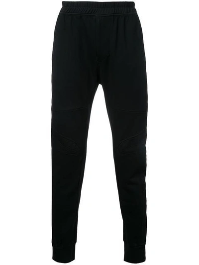 Shop Julius Panelled Track Pants - Black
