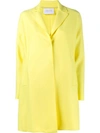 Harris Wharf London Single Breasted Wool Cocoon Coat