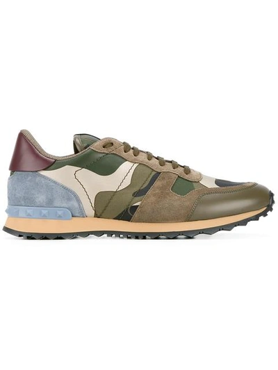 Shop Valentino Garavani Rockrunner Sneakers