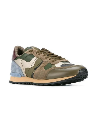 Shop Valentino Garavani Rockrunner Sneakers