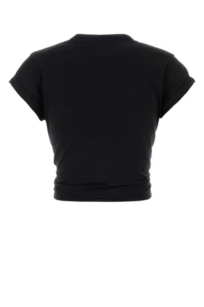 Givenchy Bow Tie T-shirt In Black