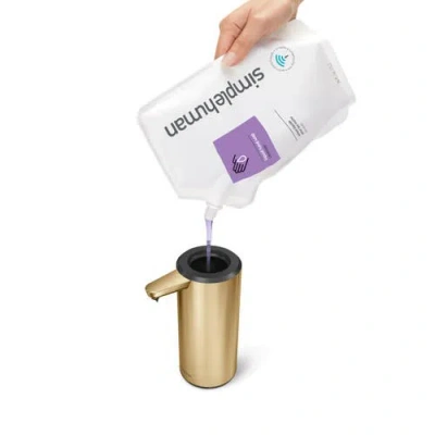 Simplehuman 9 Oz. Rechargeable Liquid Sensor Pump In Gold