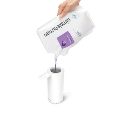 Simplehuman 9 Oz. Rechargeable Liquid Sensor Pump In White