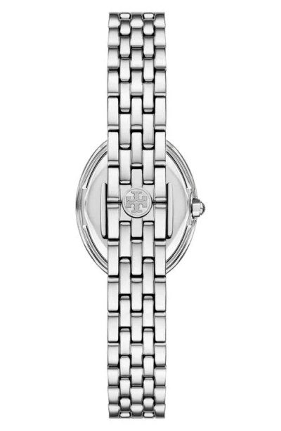 Tory Burch Oval Watch In Transparent