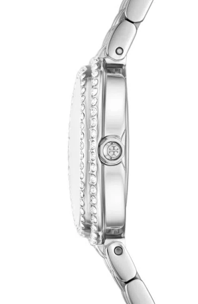 Tory Burch Oval Watch In Transparent