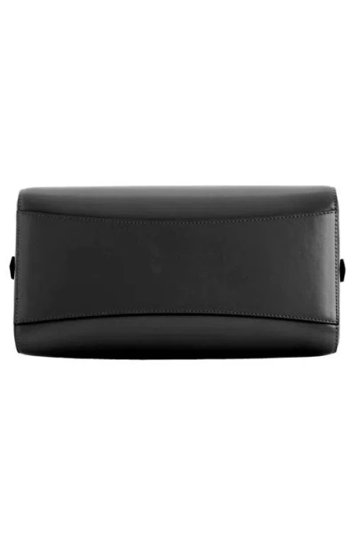 Givenchy Antigona East West Brown Small Handbag With Adjustable And Removable Shoulder Strap And Logo Letteri In Black