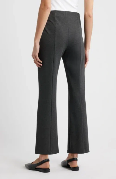 Nordstrom Pull-on Ponte Trousers In Gray