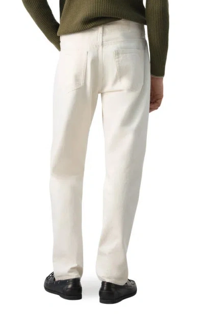 Mango Bob Regular Fit Jeans In White