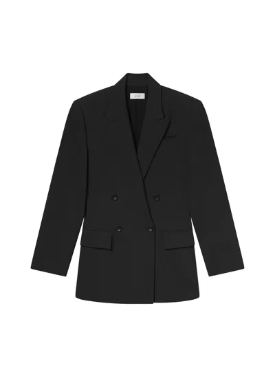 A.l.c Calla Oversized Tailored Jacket In Black