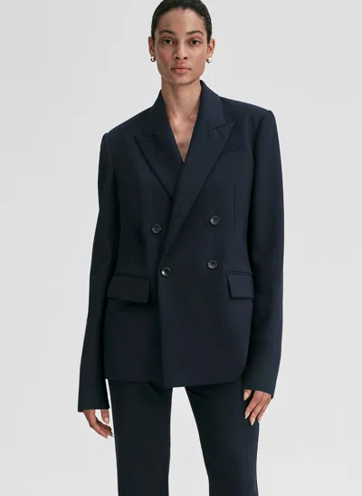 A.l.c Calla Oversized Tailored Jacket In Blue