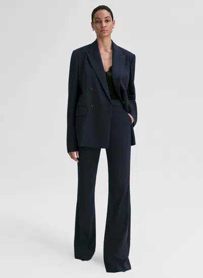 A.l.c Calla Oversized Tailored Jacket In Blue