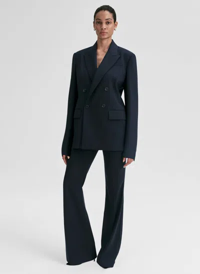 A.l.c Calla Oversized Tailored Jacket In Blue