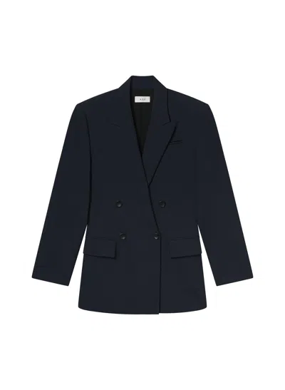 A.l.c Calla Oversized Tailored Jacket In Blue