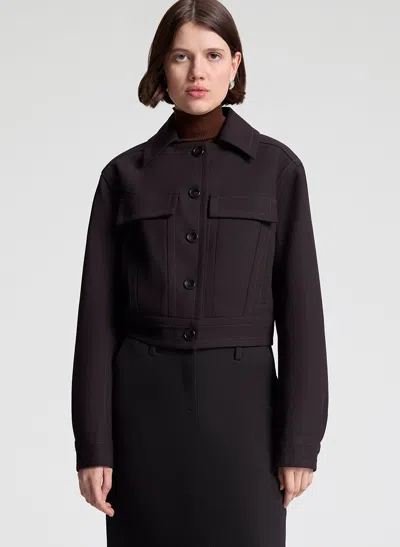 A.l.c Blake Tailored Jacket In Brown