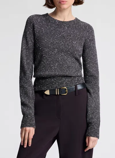 A.l.c Zoe Boucle Tweed Sweater In Multi