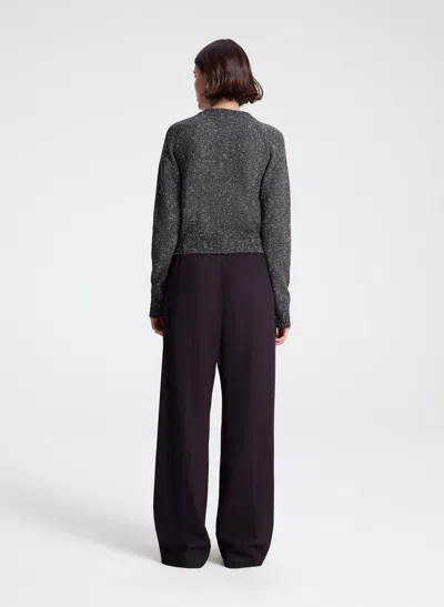 A.l.c Zoe Boucle Tweed Sweater In Multi
