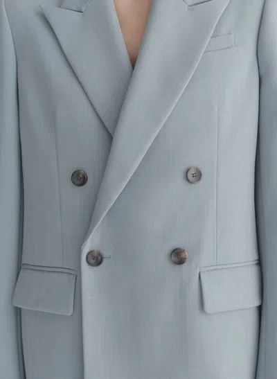 A.l.c Calla Oversized Tailored Jacket In Blue