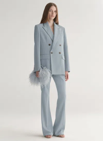 A.l.c Calla Oversized Tailored Jacket In Blue