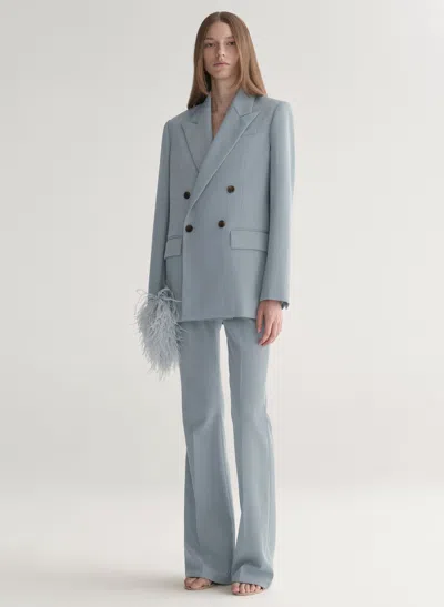 A.l.c Calla Oversized Tailored Jacket In Blue