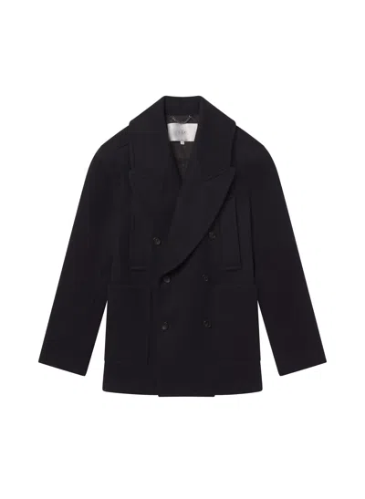 A.l.c Rowan Oversized Wool Coat In Black