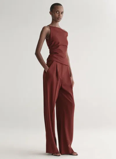 A.l.c Winston Pant In Brown