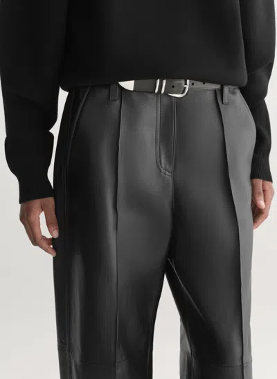 A.l.c Liam Leather Pant In Black