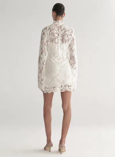 A.l.c Eden Lace Detailing Dress In White