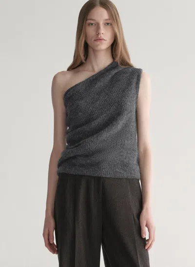 A.l.c Sue Brushed Alpaca-blend Knit Top In Animal Print