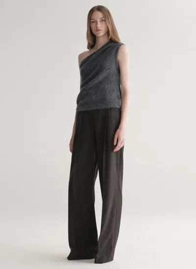A.l.c Sue Brushed Alpaca-blend Knit Top In Animal Print
