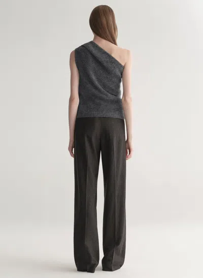 A.l.c Sue Brushed Alpaca-blend Knit Top In Animal Print