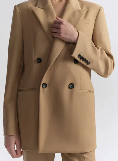 A.l.c Calla Oversized Tailored Jacket In Neutral