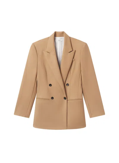 A.l.c Calla Oversized Tailored Jacket In Neutral