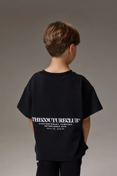 The Couture Club Junior Copyright T-shirt - Black