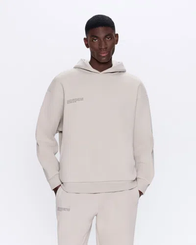 Pangaia Mens 365 Heavyweight Soft Organic Cotton Hoodie—stone In Neutral