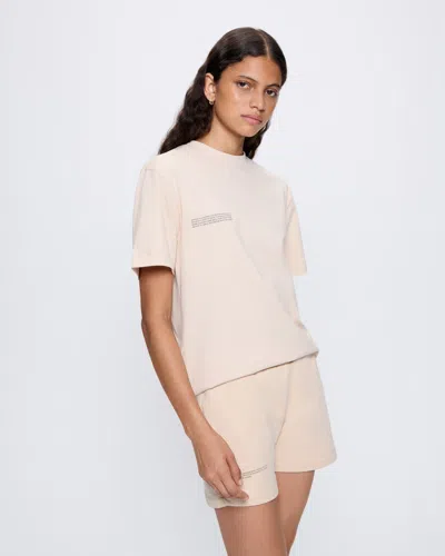Pangaia Womens 365 Midweight T-shirt—sand In Neutral