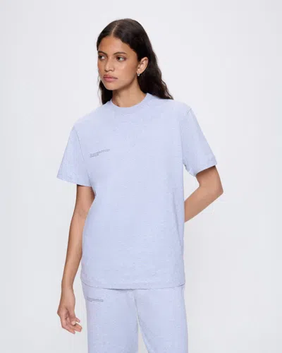 Pangaia Womens 365 Midweight T-shirt—grey Marl In Gray