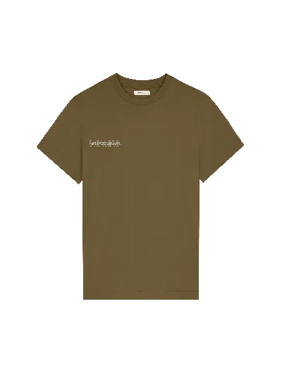 Pangaia Womens 365 Midweight T-shirt—soil Brown