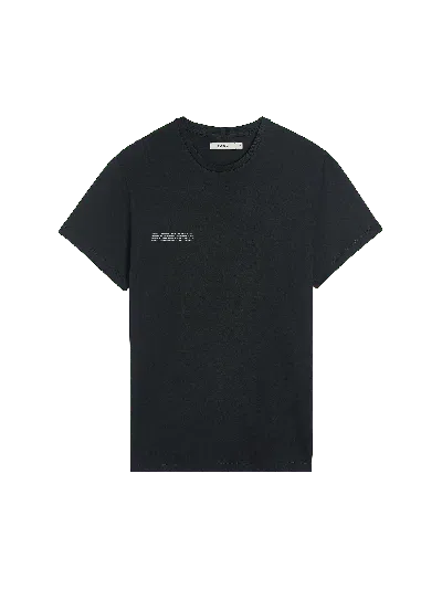 Pangaia Womens 365 Midweight T-shirt—black