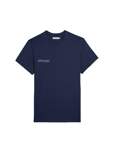 Pangaia Womens 365 Midweight T-shirt—navy In Blue
