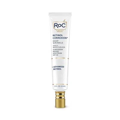 Roc Retinol Correxion Deep Wrinkle Daily Moisturizer Spf 30 In White