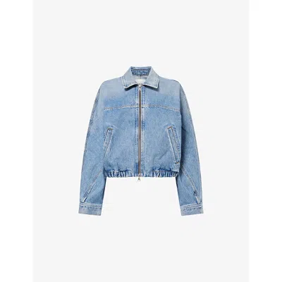 Agolde Nile Jacket In Blue
