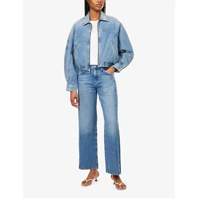 Agolde Nile Jacket In Blue