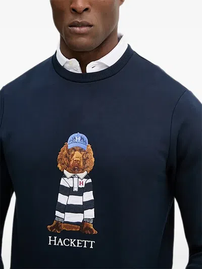 Hackett Dog Sweatshirt In Blue