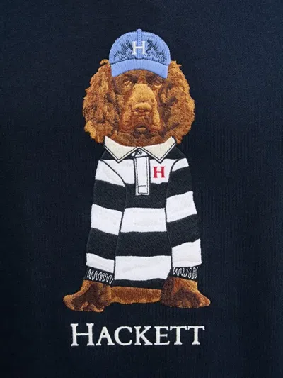 Hackett Dog Sweatshirt In Blue