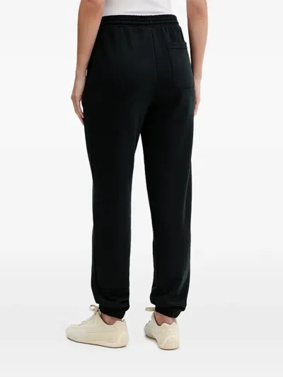 Converse Drawstring Logo Track Pants In Black