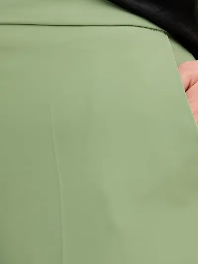 Sandro Ferrone Flared Trousers In Green