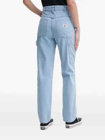 Dickies Five-pockets Cotton Jeans In Blue