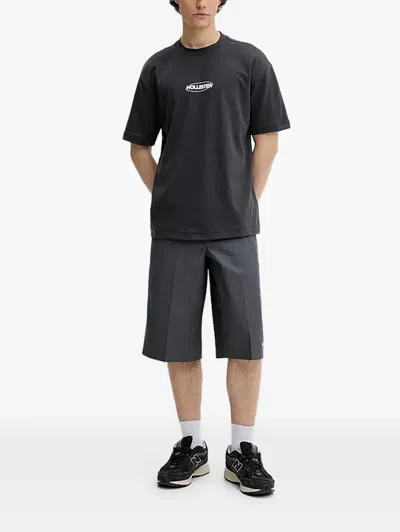 Dickies Patch Shorts In Gray