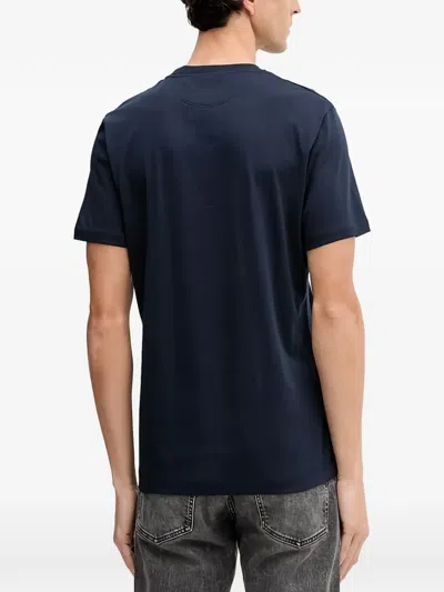 Hackett Dog Graphic T-shirt In Blue