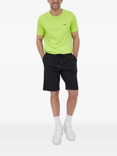 Joop Drawstring Shorts In Black